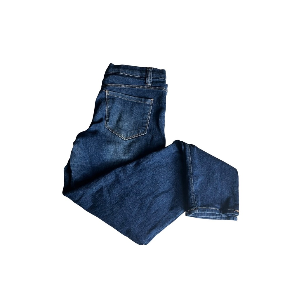 Real Love Jeans Girls Size 14 Blue Denim Skinny Stretch Pull On Mid‎ Rise Casual